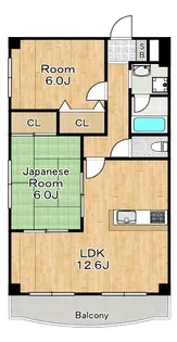 JP大正レジデンス【6階】の間取り