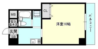 ピアシティ三田【10階】の間取り