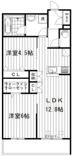 ブレッザ紅葉山【2階】の間取り
