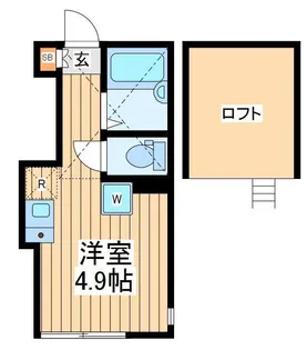 プライムテラス中央林間II【1階】の間取り