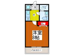 パセットワン松原【3階】の間取り