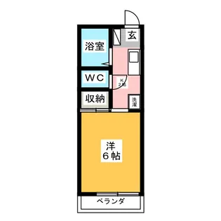 コーポラスN羽沢【1階】の間取り