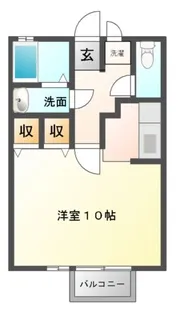 セジュール吹上【2階】の間取り