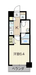 AZEST西川口III【6階】の間取り