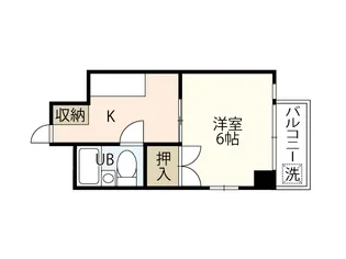 本浦ビル【2階】の間取り
