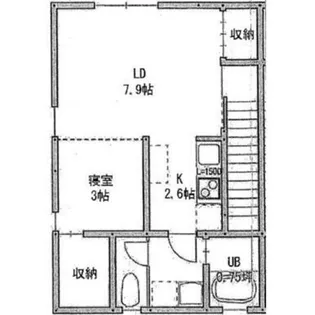 タウンハウス千石町【2階】の間取り