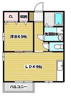 プレシャスSK【2階】の間取り