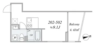 trias299【2階】の間取り