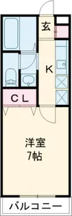 ボーヴォワール【1階】の間取り