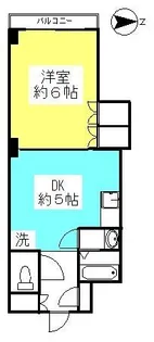 ダイヤエステーツ東川口【3階】の間取り