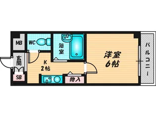 M・Sunrise【3階】の間取り