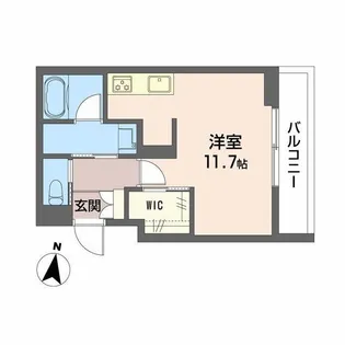 シャーメゾン ウィステリア【3階】の間取り