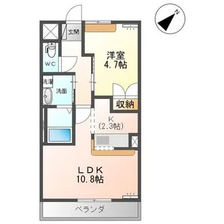 Fragrant Olive(フレグラント オリーブ)【2階】の間取り