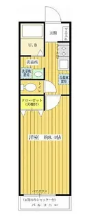 エスペランス幡ヶ谷【2階】の間取り