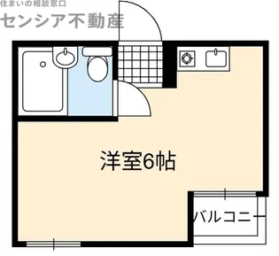 Renatus京橋【4階】の間取り
