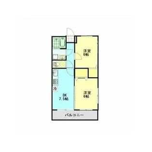 パインクレスト日吉【4階】の間取り