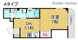 カーサフェリーチェ【1階】の間取り