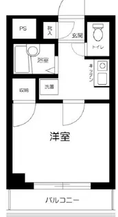 ルパデュソワール【3階】の間取り