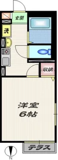 ガーデンハイム【1階】の間取り