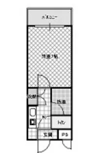アメニティハウス【2階】の間取り