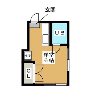 エトワール若宮【1階】の間取り