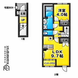 辻が花【2階】の間取り