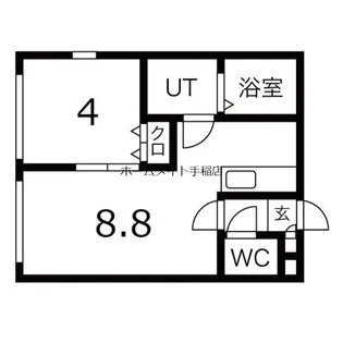 サンテラスKei【2階】の間取り