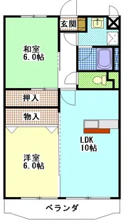 クラウディア II【4階】の間取り