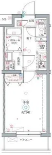クレヴィスタ立石II【1階】の間取り