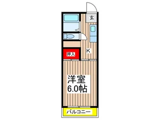ニューハウス純【2階】の間取り