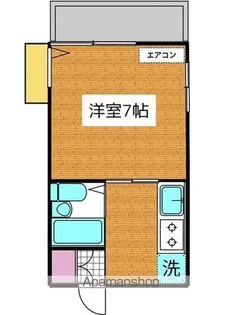 ハイム有明【1階】の間取り