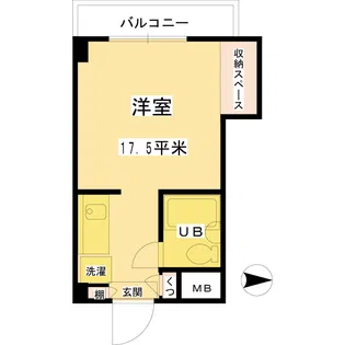 メゾン布田【3階】の間取り