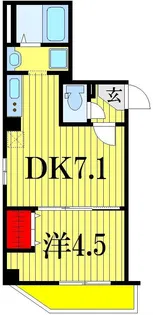 金太郎ヒルズ201【7階】の間取り