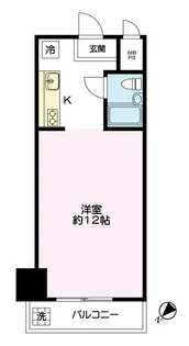 ダイアパレス鶴見第弐【9階】の間取り
