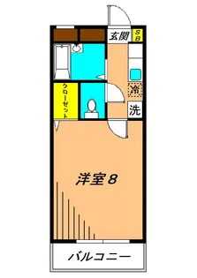 ルミエール小山【2階】の間取り