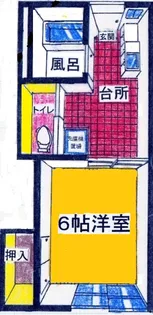 第2コーポ関野【2階】の間取り