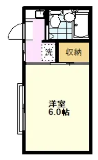 田代ハウス1号【2階】の間取り