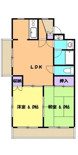 OSTクレスタ【4階】の間取り