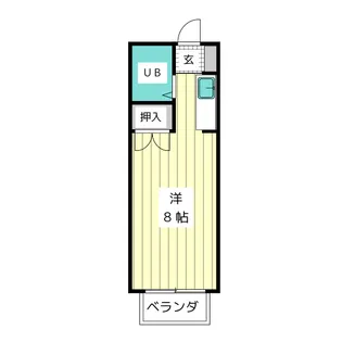エステートピア浅井II【1階】の間取り