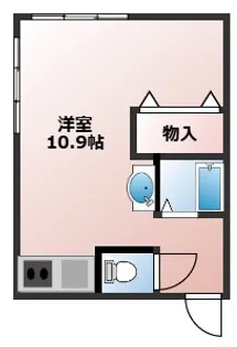 隈元コーポ【2階】の間取り
