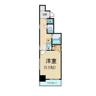 ZOOM銀座2丁目Second【8階】の間取り