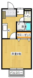 コンフォートハウス壱番館【1階】の間取り