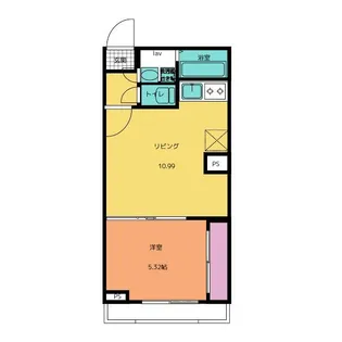 ラテンドール東千葉【3階】の間取り