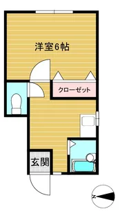 コンフォート浜田山【1階】の間取り
