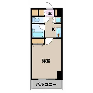 スカイコートお茶の水【2階】の間取り