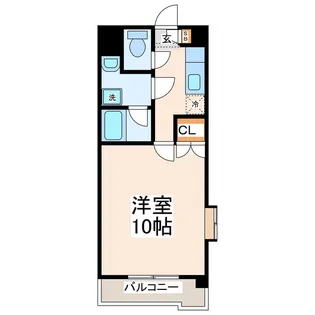 レジデンスカメリア【4階】の間取り