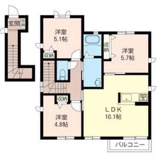 Raffine【SHM】【2階】の間取り