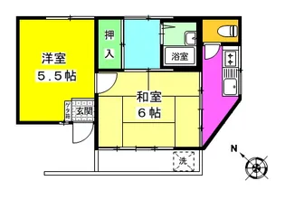 渡辺方【2階】の間取り