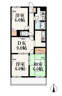 アステイオンI【2階】の間取り