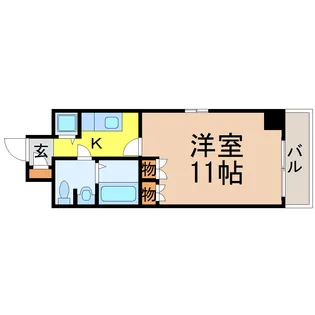 カーサ・ステラ【9階】の間取り